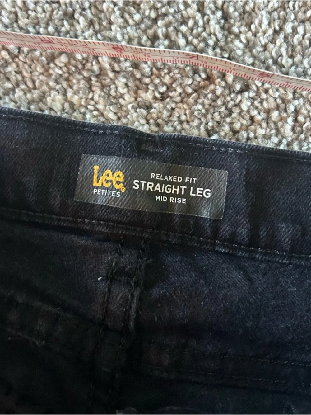 [Lee] Relaxed Straight Leg Jeans